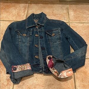 Berek Women's Denim Jean Jacket petite small